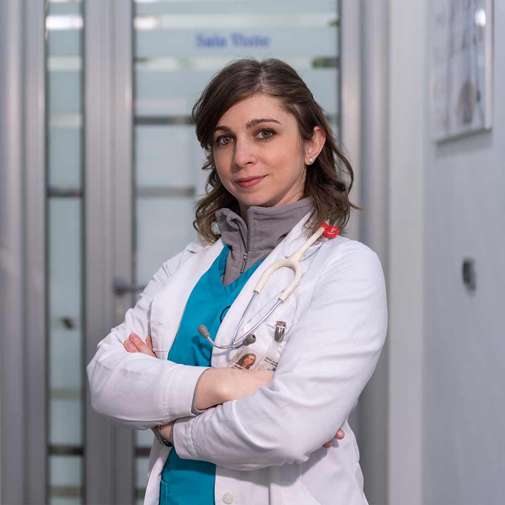 Chiara Cortese, medico internista della clinica veterinaria Animal Care